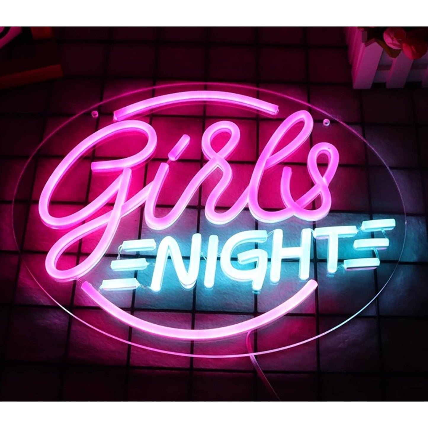 Vivid Fun Bright Girls Night Gamer LED Night Light Game Room Decor