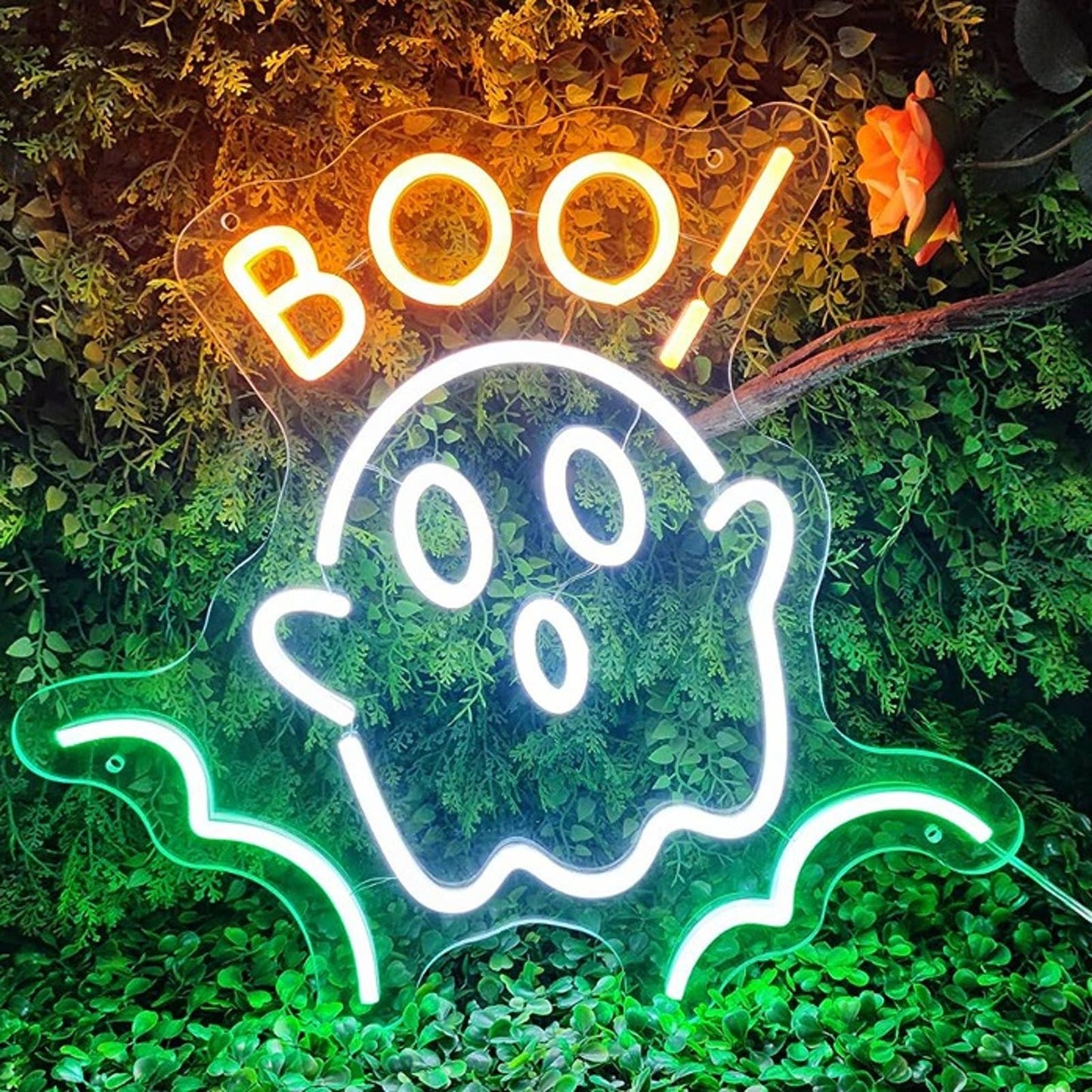 Bright Spooky Color Boo! Baby Ghost LED Light Halloween Decor