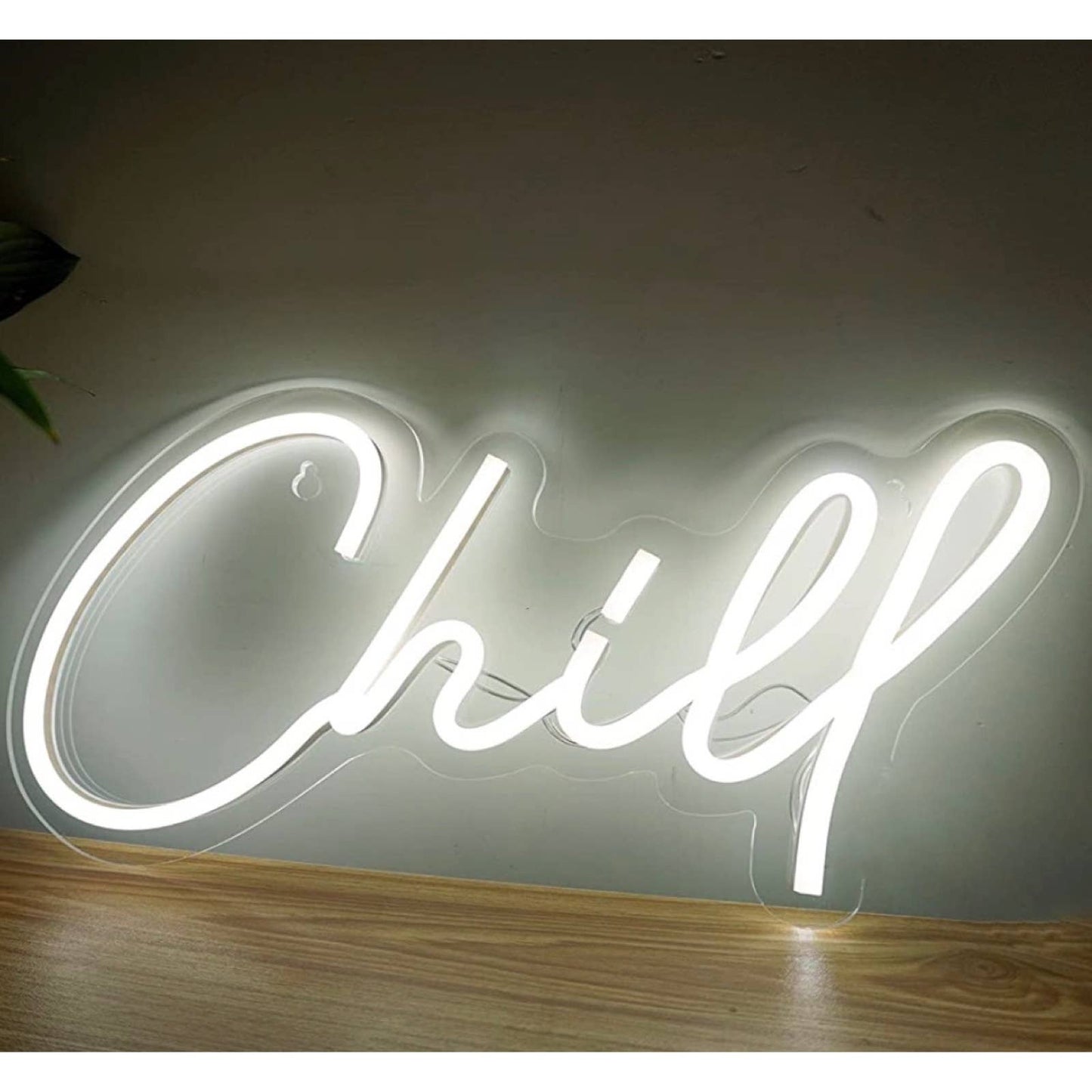 Cool Bright White “Chill” LED Night Light Room Wall Decoration