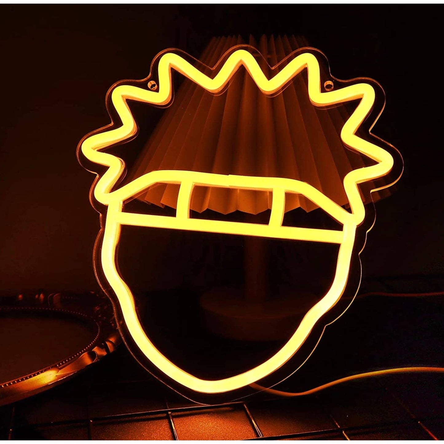 Fun Bright Anime Ninja LED Night Room Cartoon Wall Decoration
