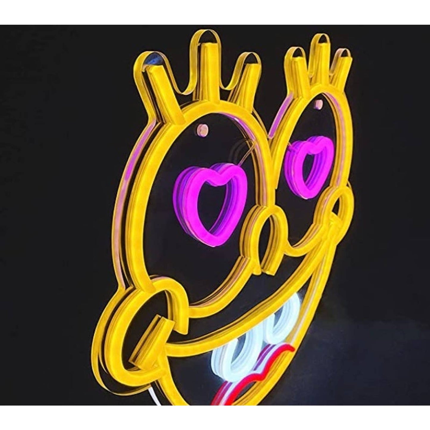 Fun Bright Love Heart Eyed SpongeBob SquarePants LED Night Light Room Decor