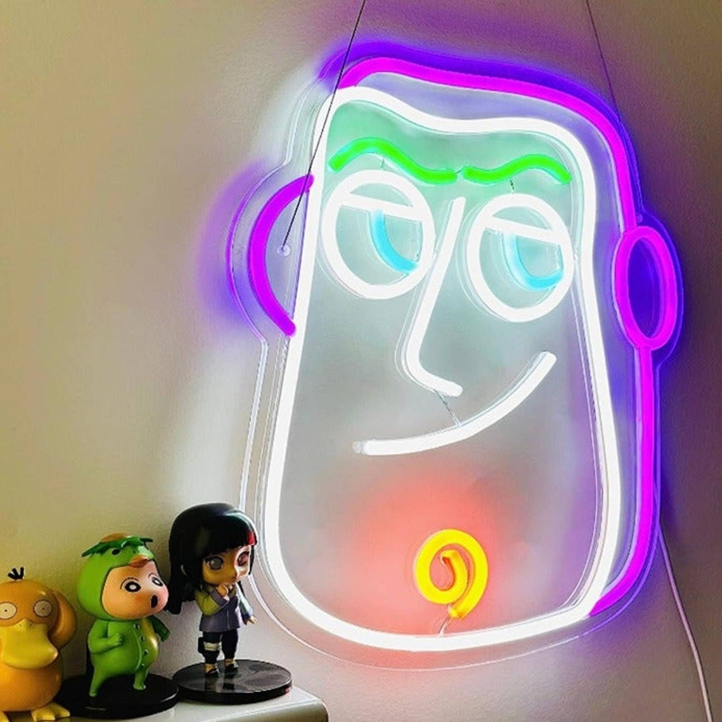 Fun Bright Buzz Lightyear Astronaut Hero Toy Story LED Light Pixar Disney Decor