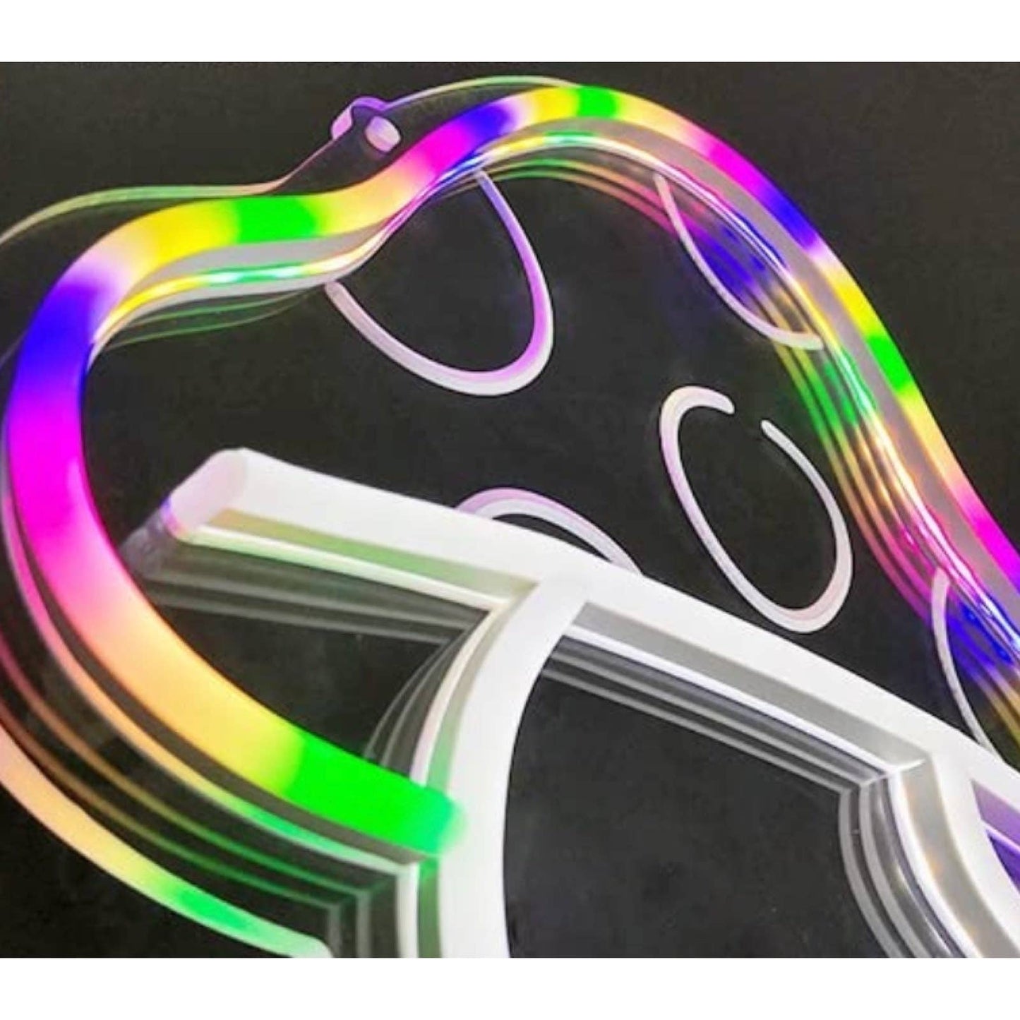 Cute & Adorable Baby Rainbow Mushroom LED Night Light Room Wall Decor