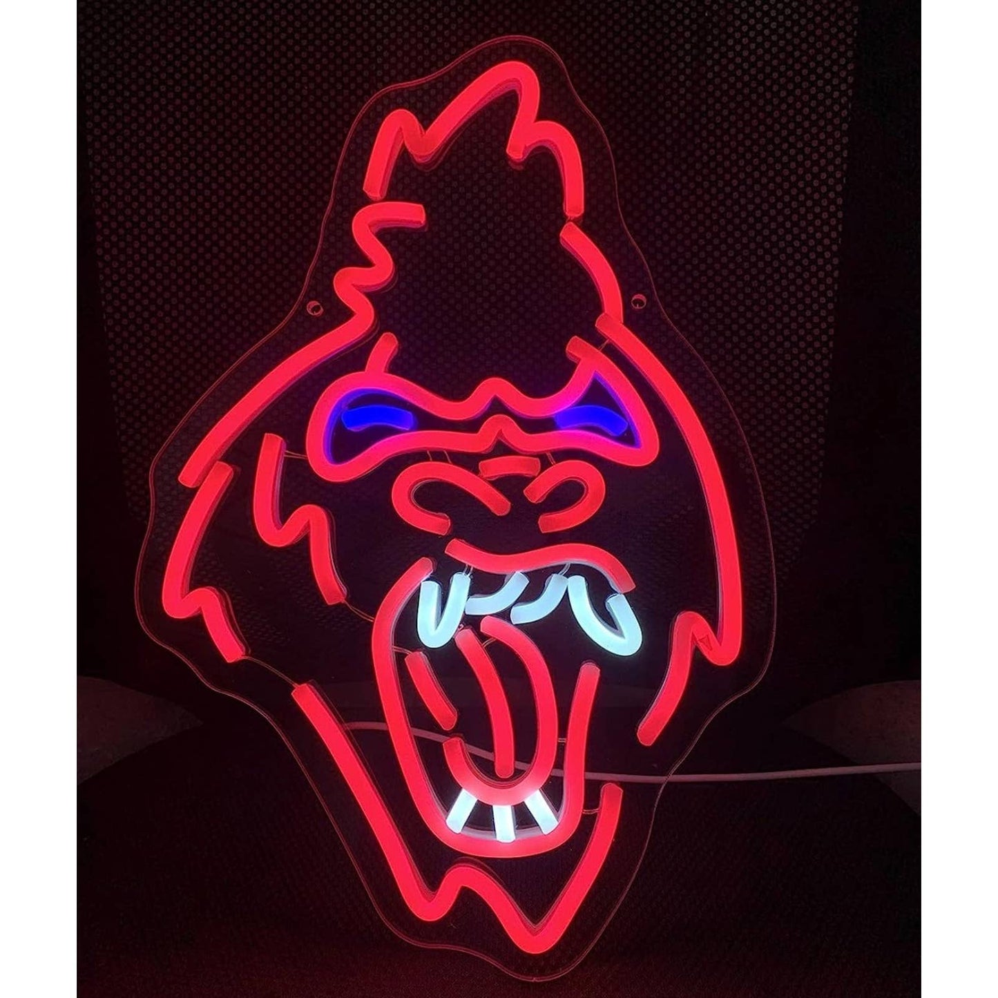 Crazy Bright Mandrill Monkey LED Night Light Room Wall Decoration