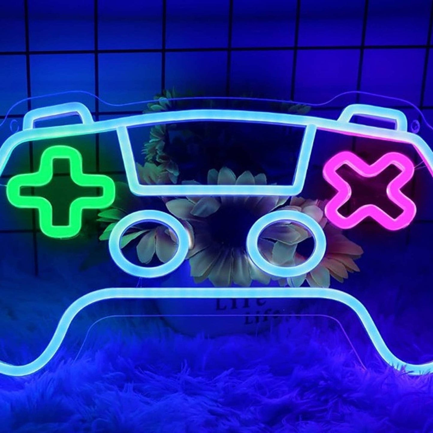 Bright Multi-Color Game Controller LED Night Light Game Room Decor 3