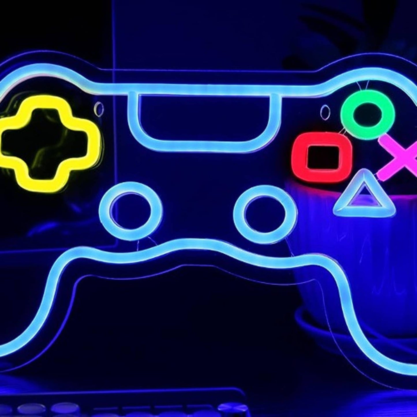 Bright Multi-Color Game Controller LED Night Light Game Room Decor 2