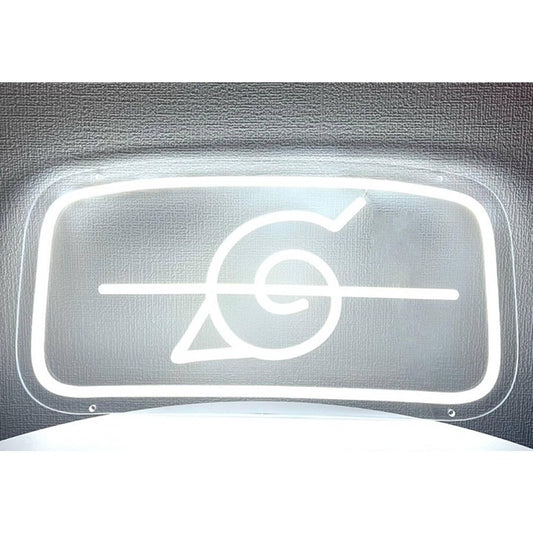 Fun Vivid Bright White Naruto Manga Headband LED Night Light Room Wall Decor