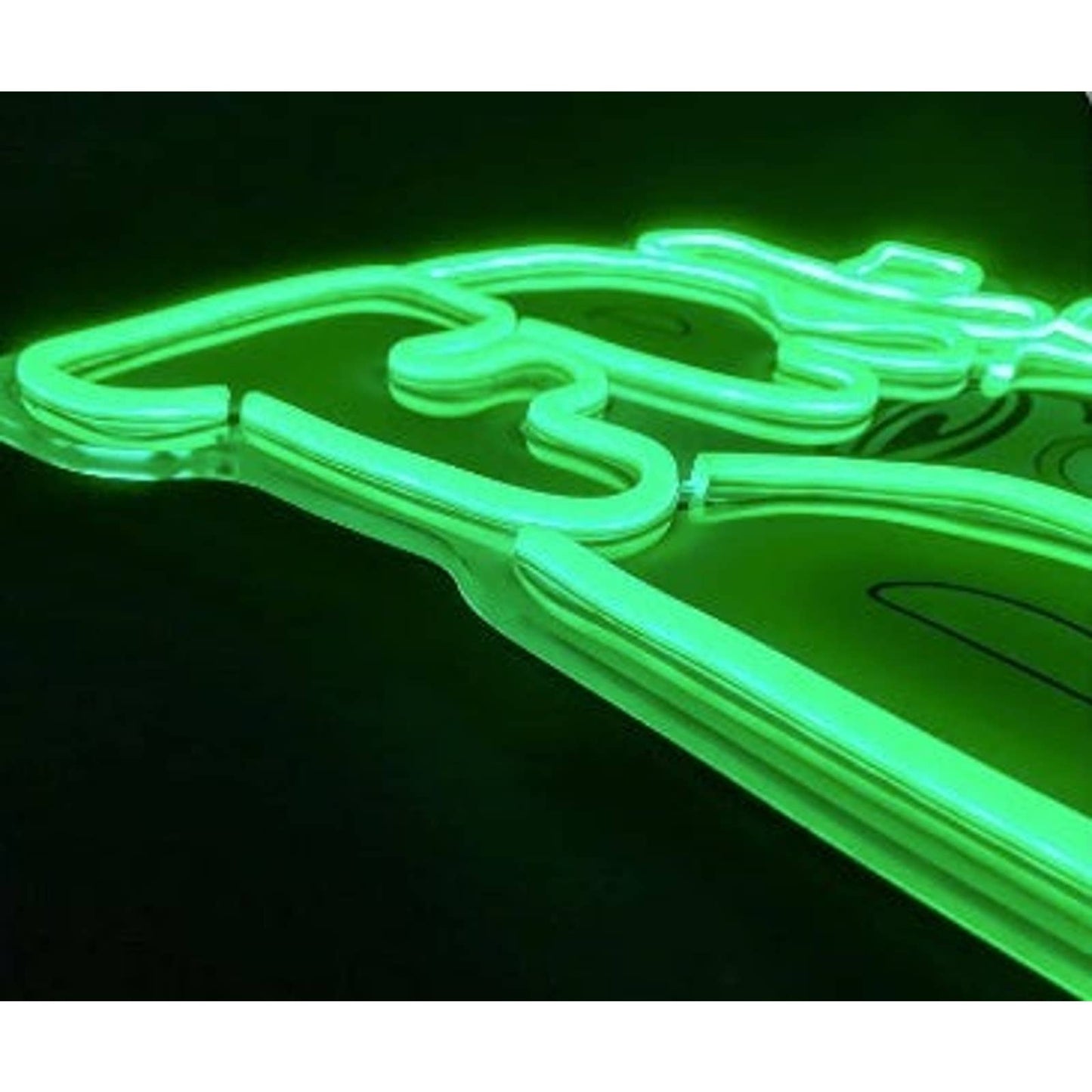 Fun Bright Green / Yellow Friday Weekend LED Night Light Room Wall Decoration