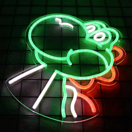 Vivid Bright Quality Super Mario Yoshi  LED Night Light Video Game Room Decor