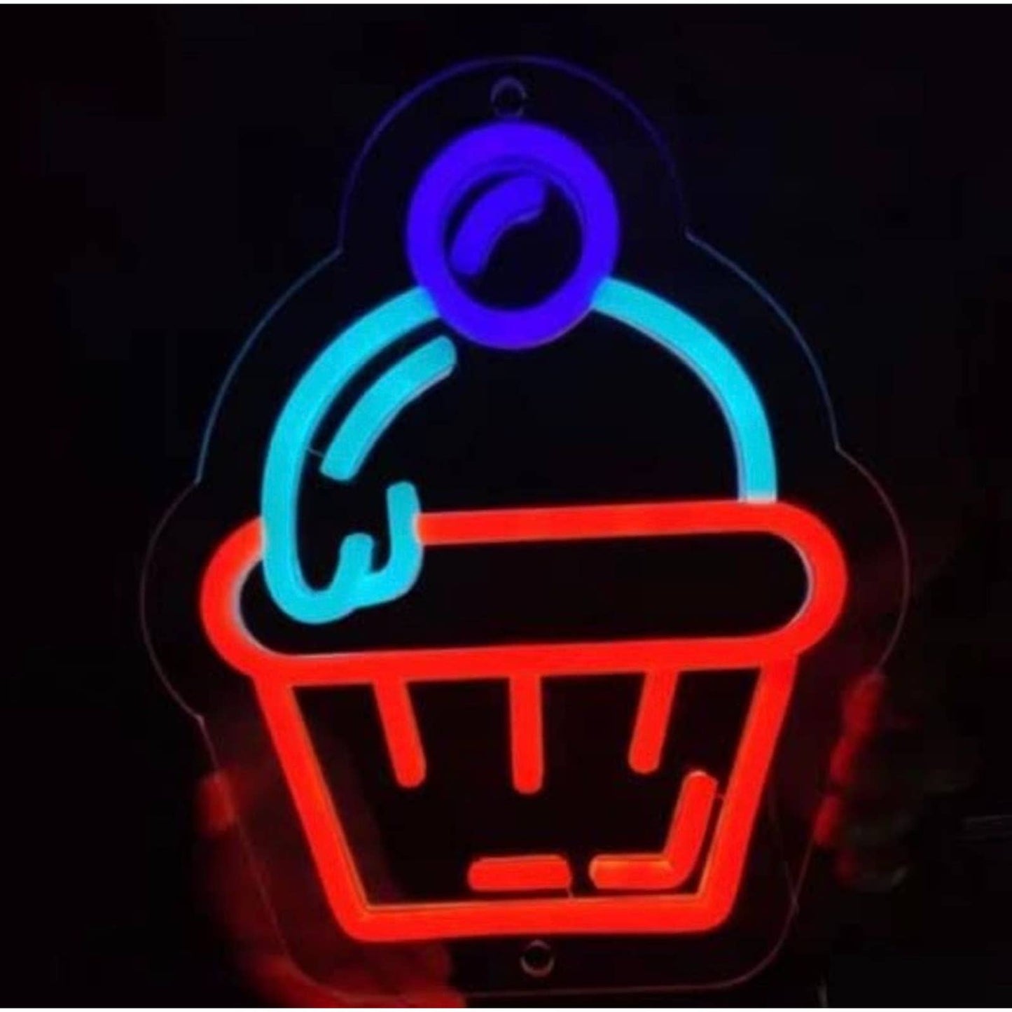 Super Tasty Baby Cup Cake LED Night Light Birthday Party Decor