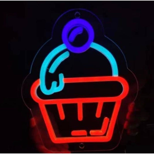 Super Tasty Baby Cup Cake LED Night Light Birthday Party Decor