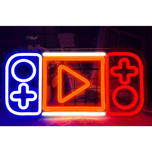 Fun Vivid Bright Unique Nintendo Switch LED Night Light Game Room Decor