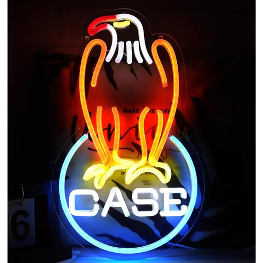Vivid Bright Case Eagle Logo Machinery Company LED Night Light Wall Decor