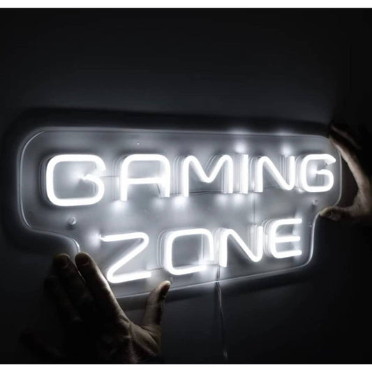 Cool Bright Cool Gaming Zone LED Night Light Arcade Room Wall Decoration