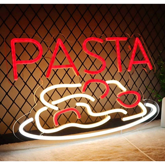 Lovely Bright Pasta LED Night Light Room Wall Decoration