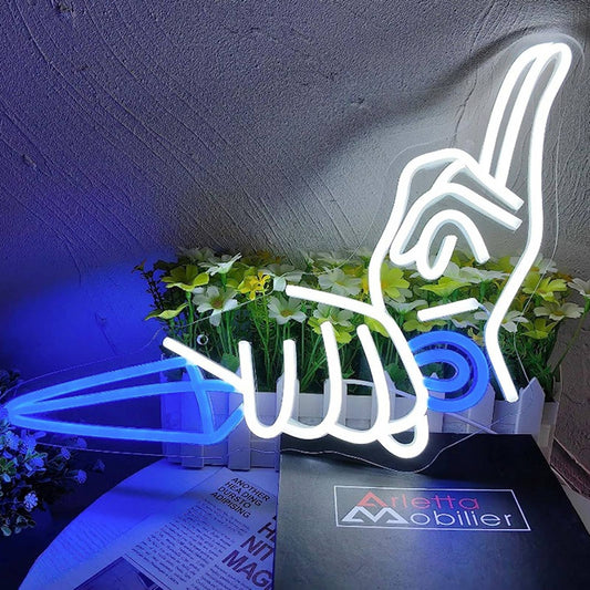 Fun Bright Nutaro Ninja Kunai Hands LED Night Light Anime Japan Room Decor