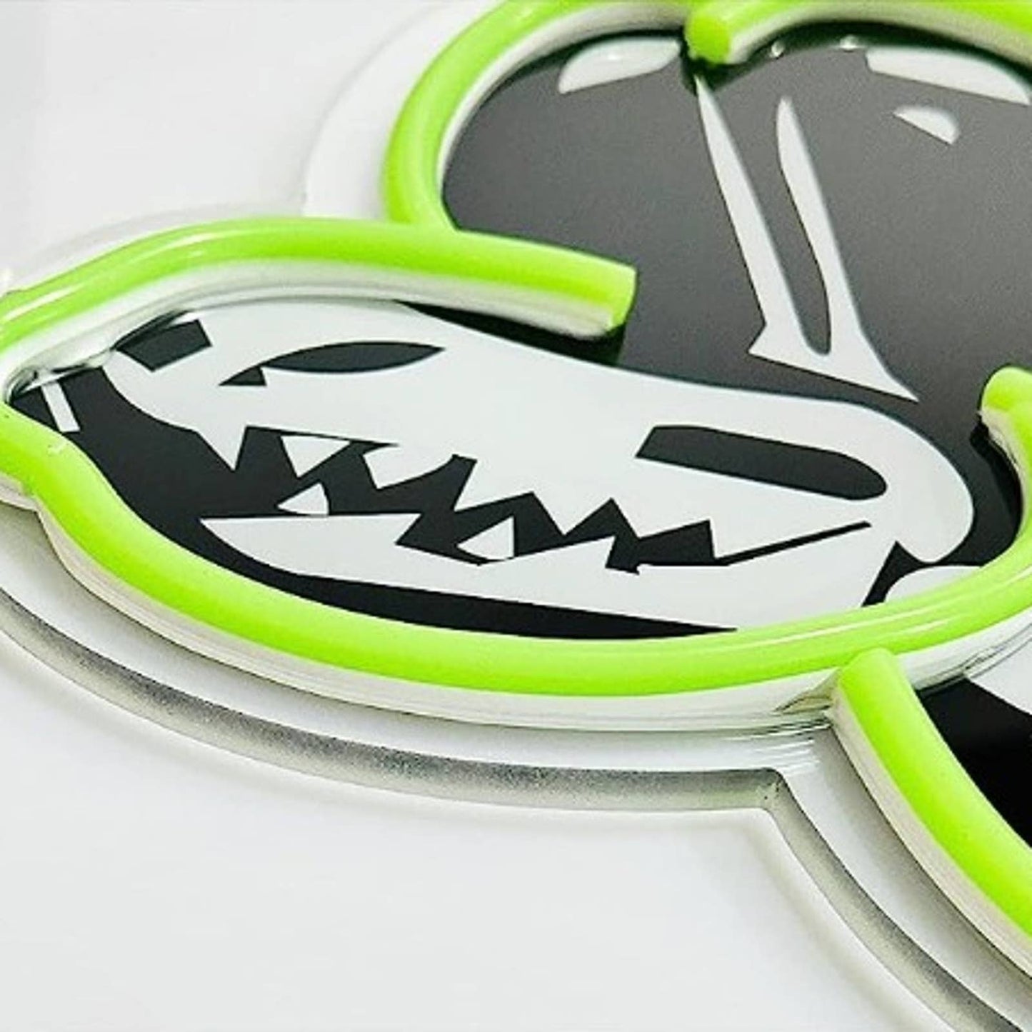 Fun Bright Green X-Ray Balloon Puppy Dog LED Night Light Wall Decoration