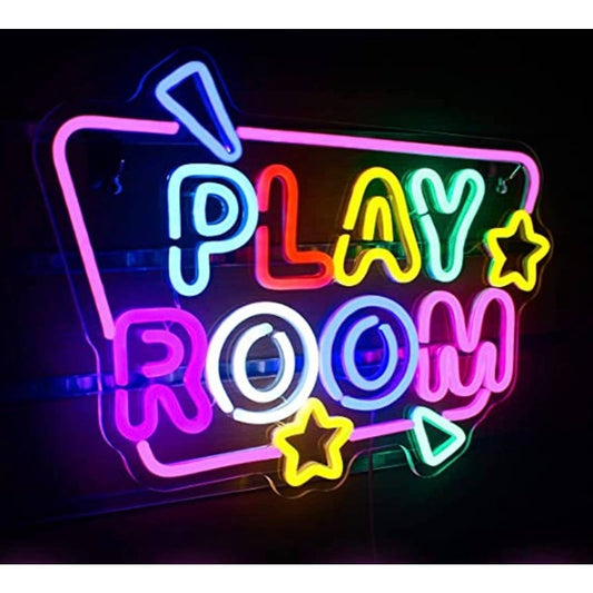 Lovely Fun Bright Colorful Play Room LED Night Light Room Wall Decoration