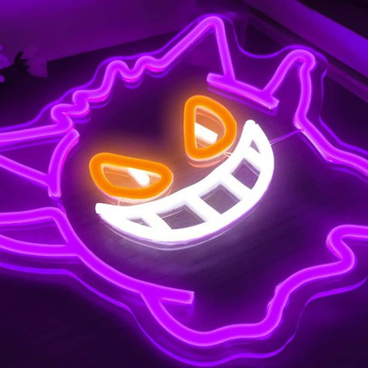Fun Bright Golden Eye Gengar LED Light Ghost Pokemon Video Game Decor