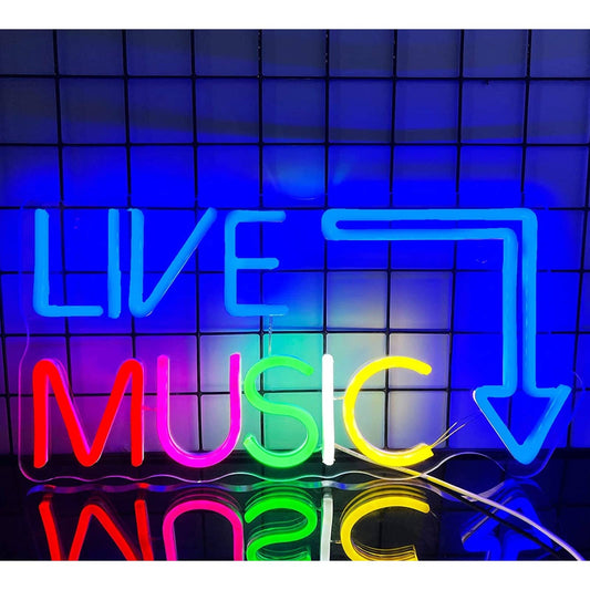 Lovely Bright Fun “Live Music” LED Night Light Room Wall Decoration
