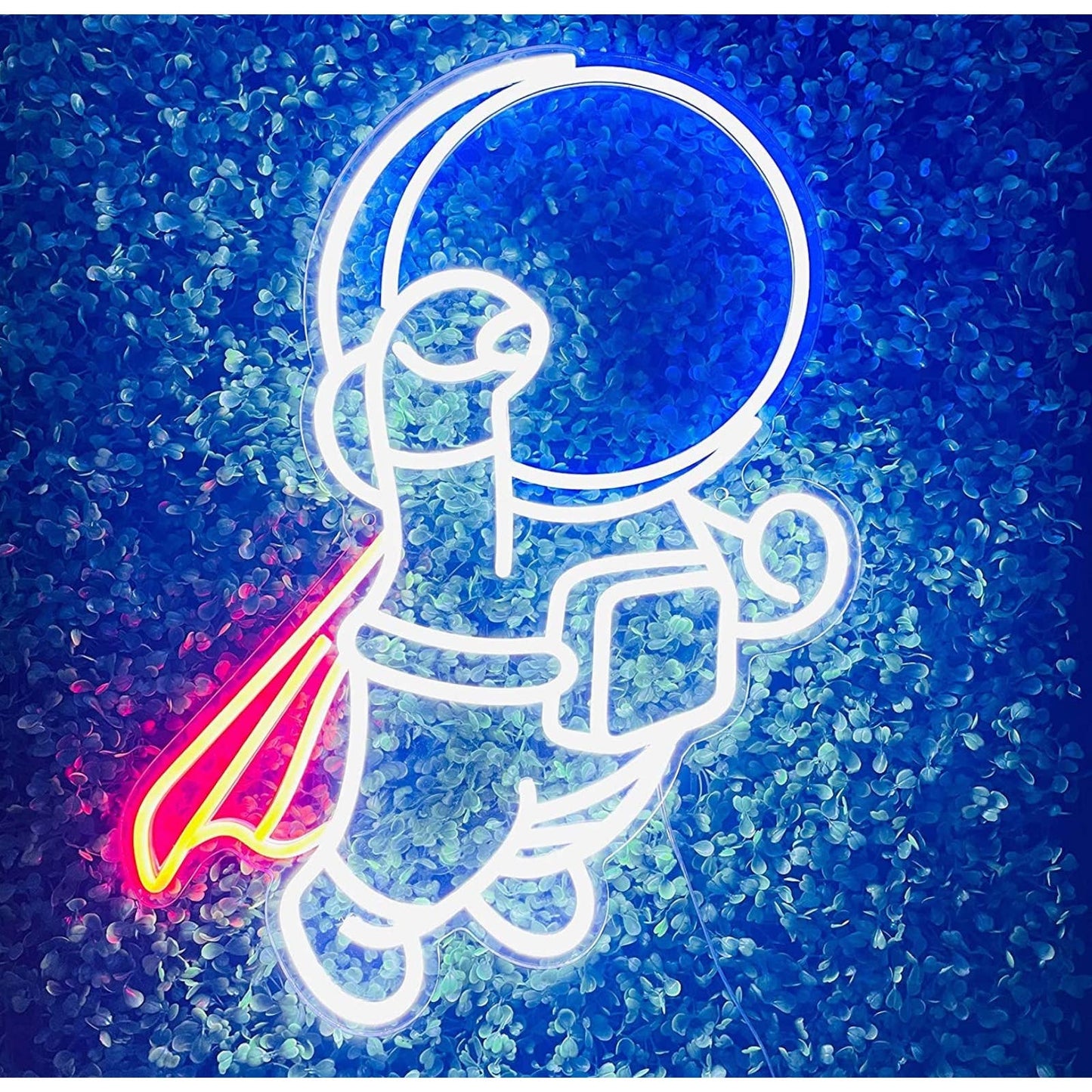 Fun Bright Cute Baby Superman Astronaut Super Hero LED Night Light Wall Decor 2