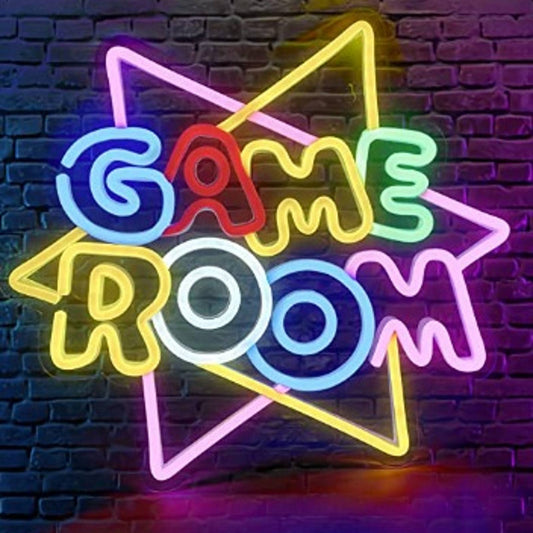 Fun Vivid Bright Game Room Star LED Night Light Room Wall Decoration