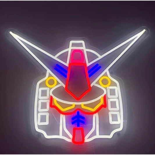 Vivid Bright Gundam Wing Anime Japan LED Night Light Room Wall Decor